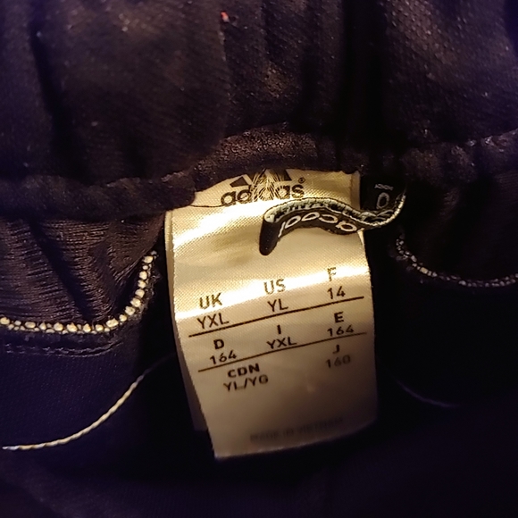 Adidas youth track pants - Picture 2 of 4